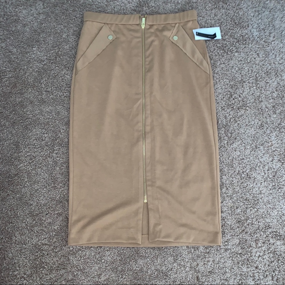 Grace Elements Front Zipper Skirt